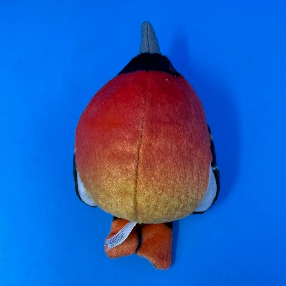 Wild Republic Baltimore Oriole Small Black‎ Orange Tweets Sound Bird Plush Toy
